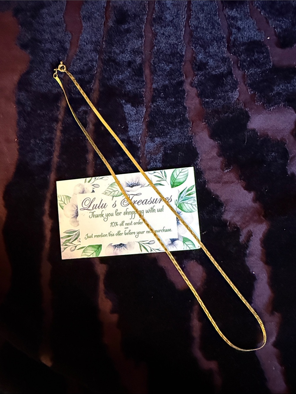 14k Gold Herringbone Necklace - Women's Jewelry-2.79gr gold necklace-NOT FILLED